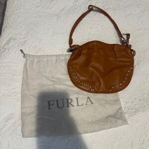 Brown Furla bag